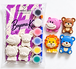 Çiftlik Hayvanları Boyama Kiti