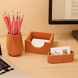 Beton Dekoratif Ofis Seti