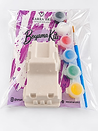 Araba Boyama Kiti | Dekoratif Araba Objesi Boyama Seti
