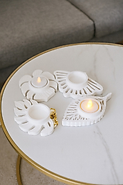 Beton Mumluk Set 4 Parça