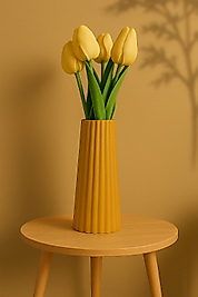 Pampas Vazosu Çiçek Vazosu 19 Cm