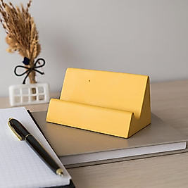 El Yapımı Beton Kartvizitlik – Sarı Renk