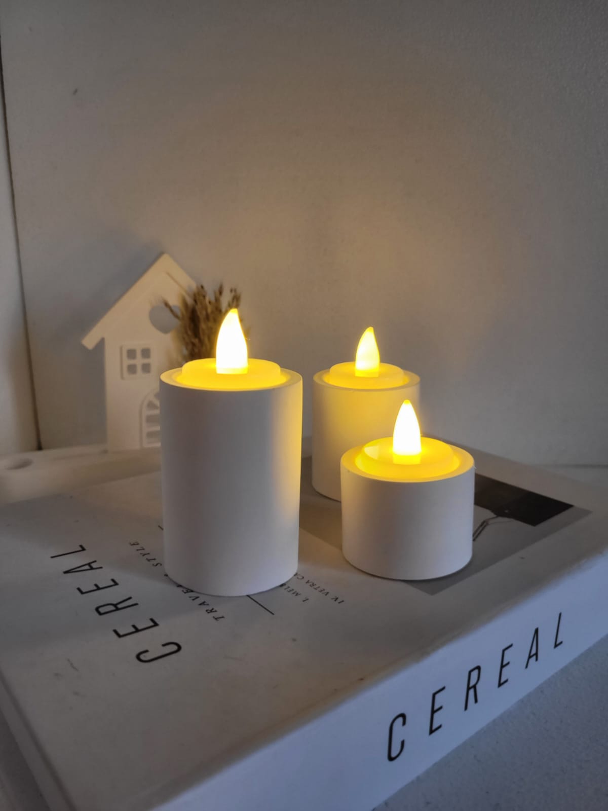 3 Adet Beton Telaight Mumluk