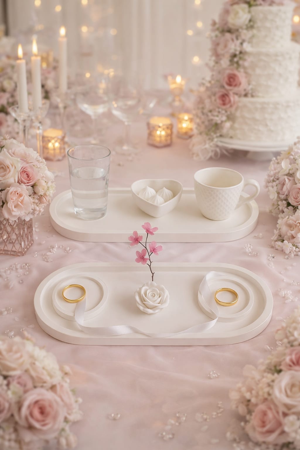 Beton Söz Nişan Tepsisi Seti