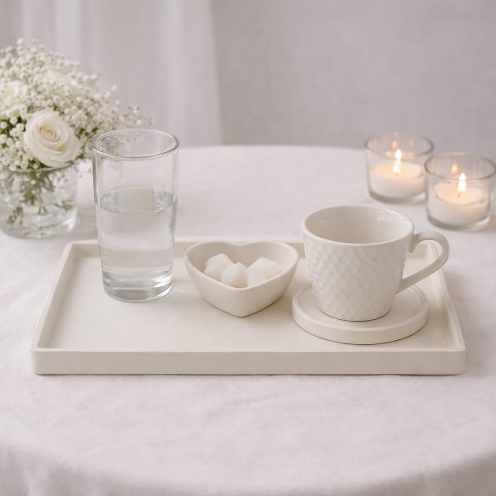 Beton Söz Nişan Minimalist Set